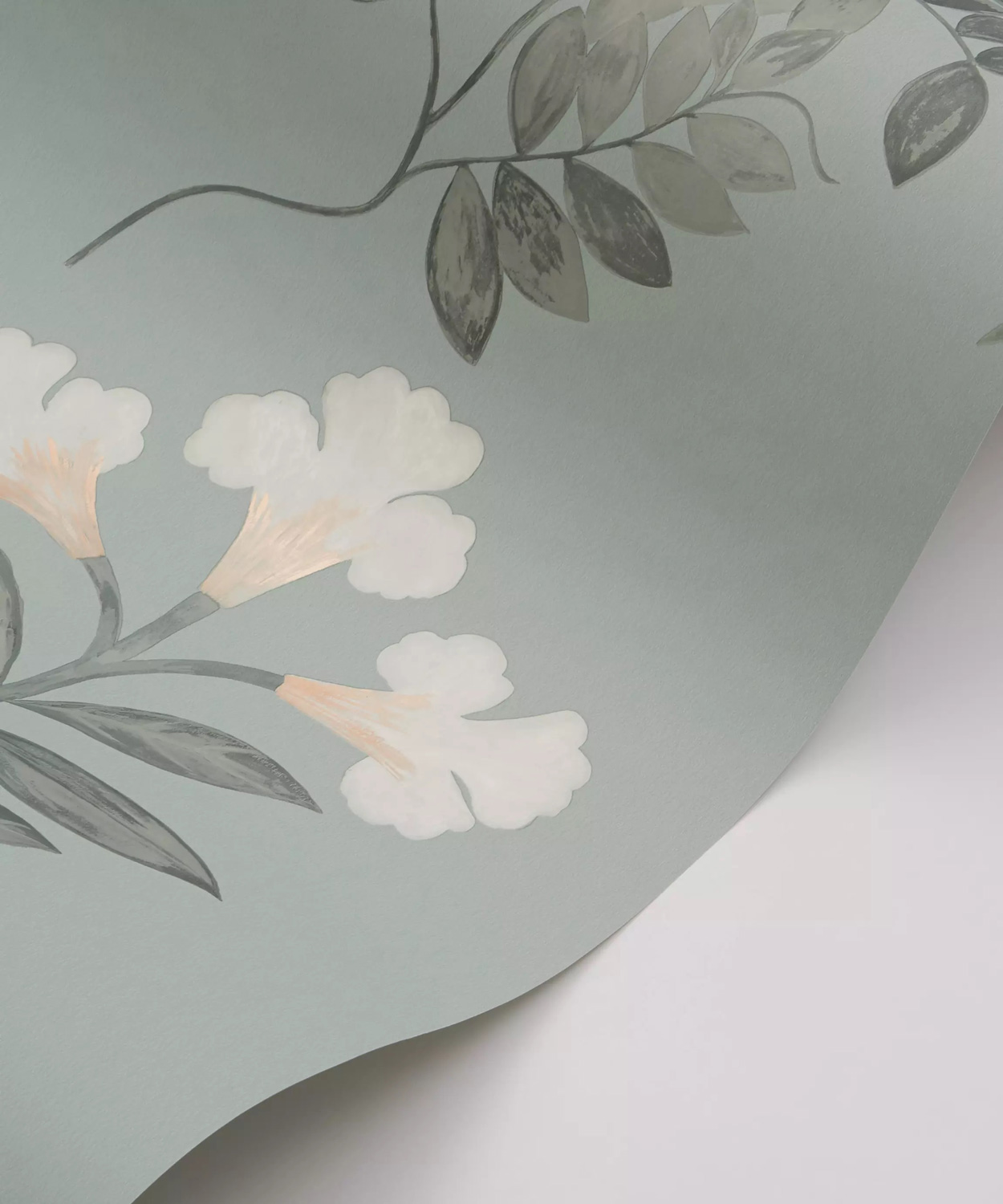 Tapete Botanical Stripe - Pewter
