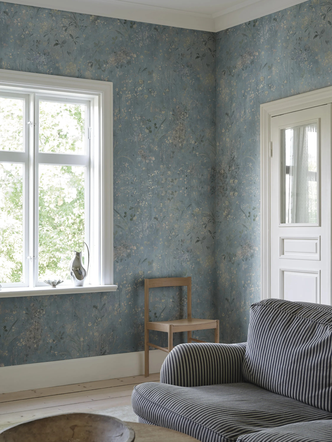 Wandbild Juni - Light Blue