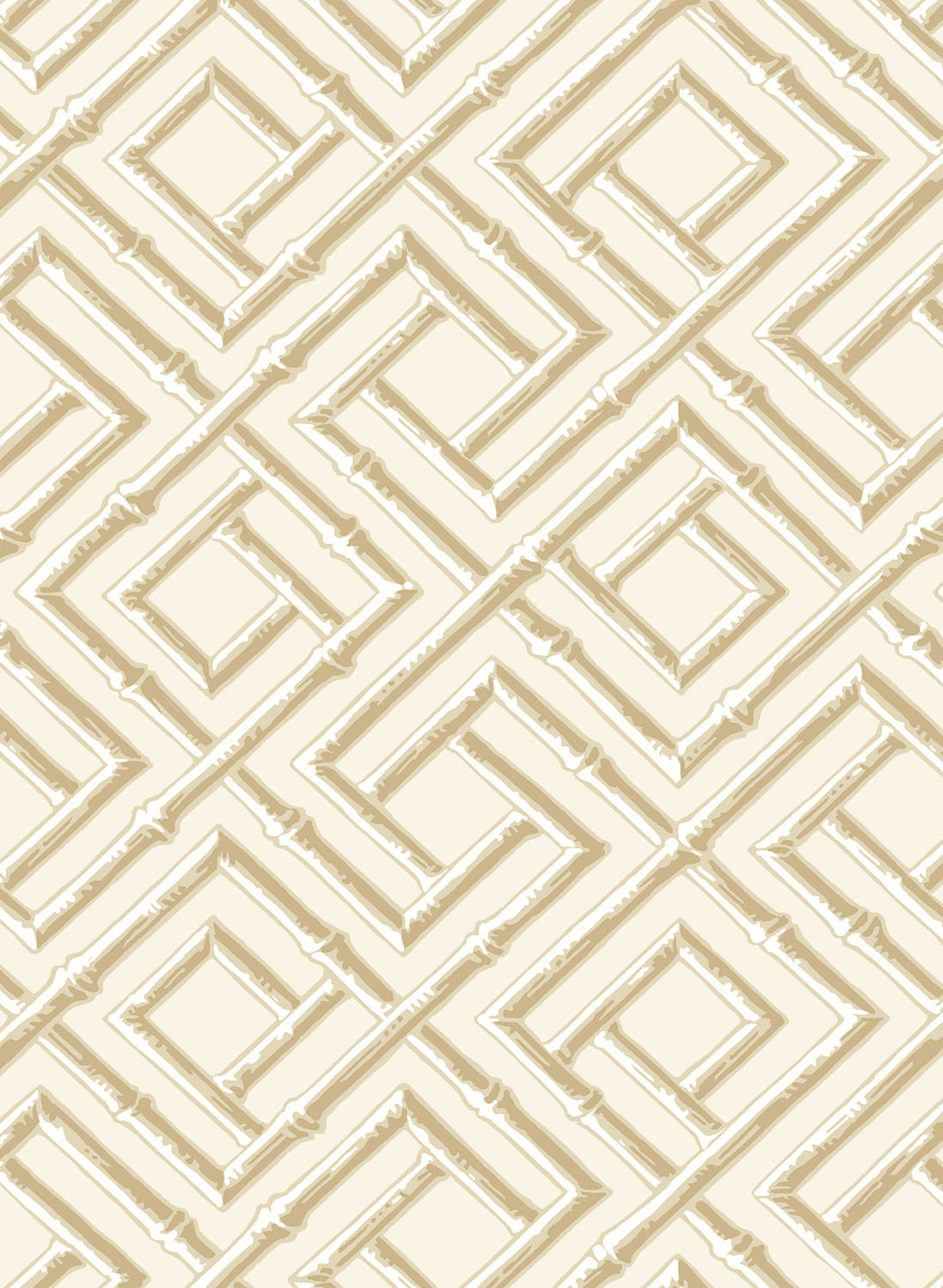 Tapete French Lattice - Beige