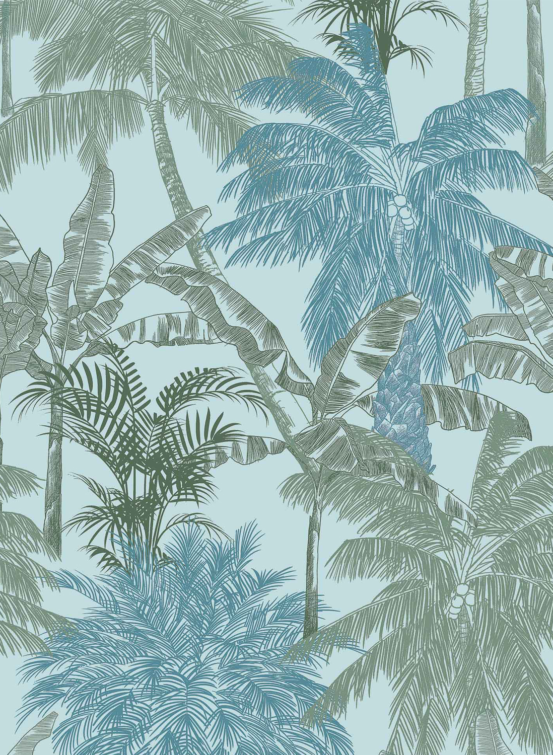 Tapete Palms - Caqui