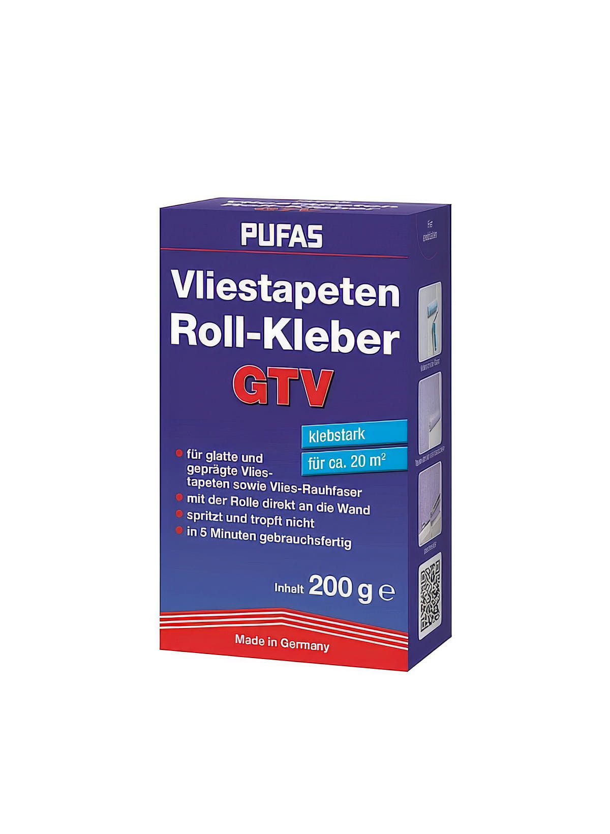 Rollkleber für Vliestapeten