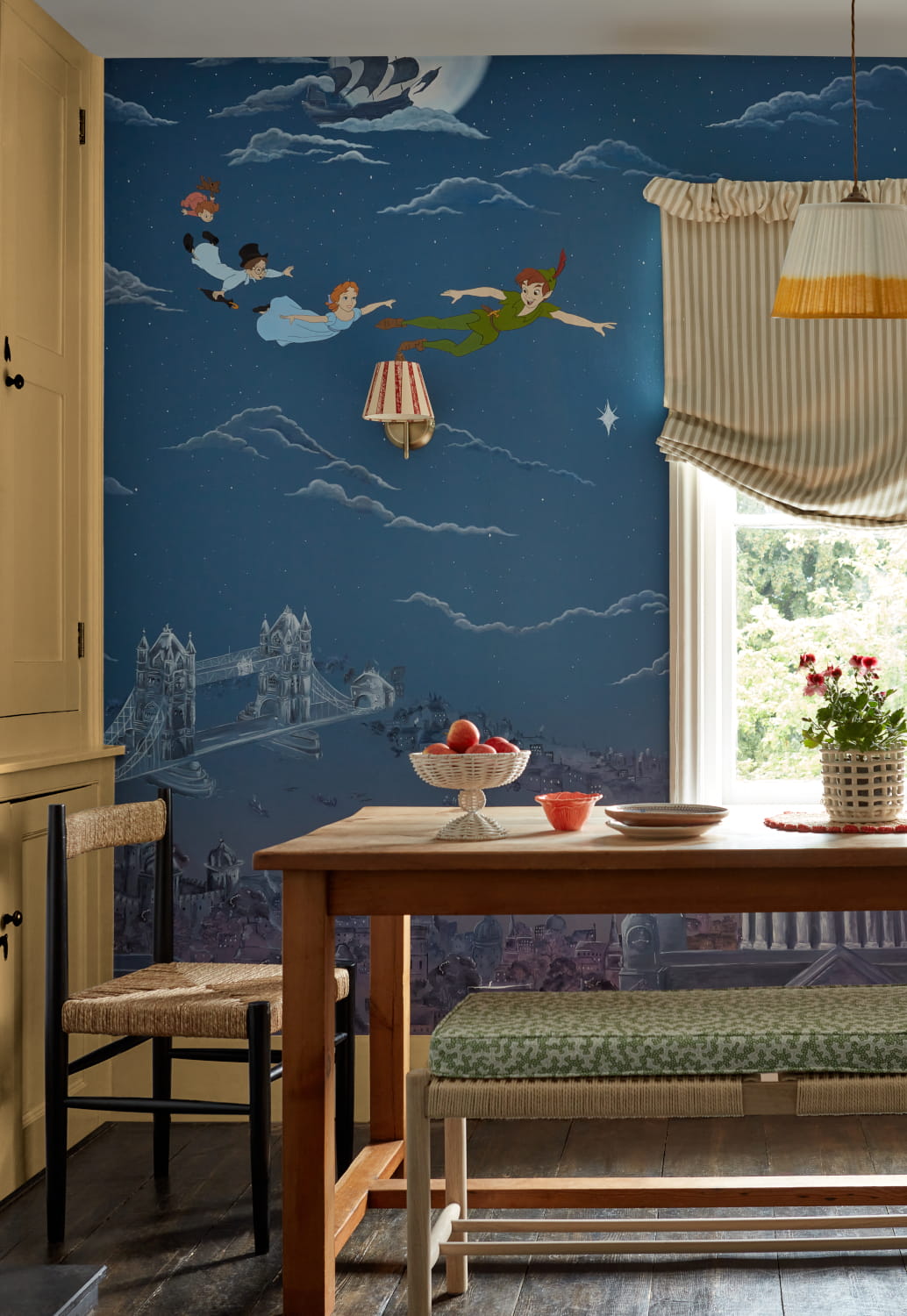 Wandbild Peter Pan - Evening Blue