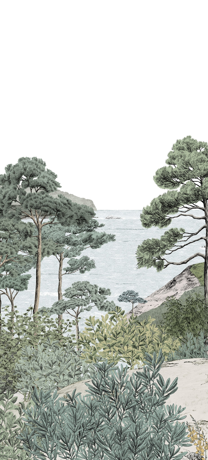 Papier peint Euskadi - Naturel Panel D