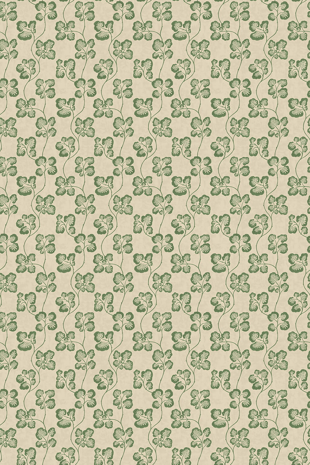 Tapete Cabbage Check - Brookes Green and Edge Sand