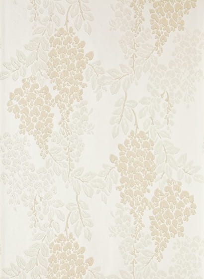 Tapete Wisteria - White Tie/ Clunch/ String