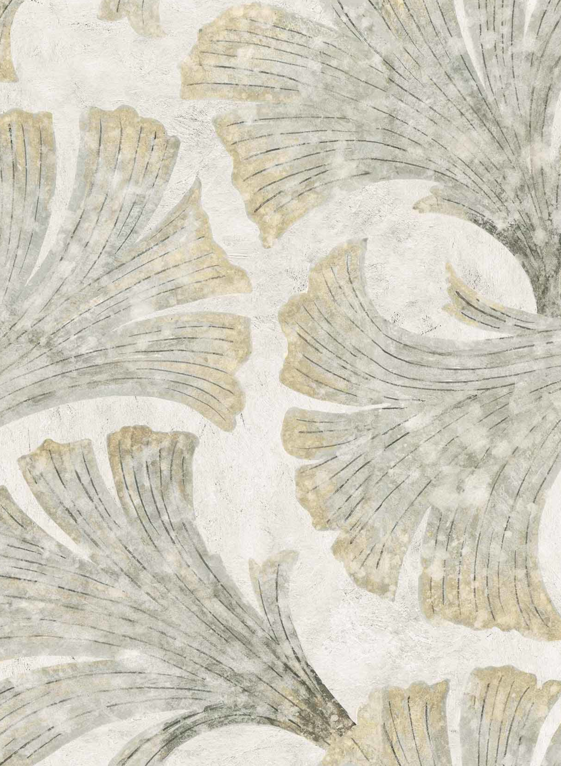 Tapete Papyrus - Nacre