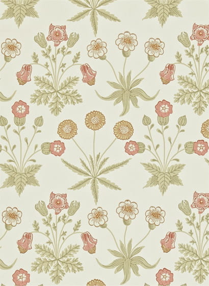 Tapete Daisy - Coral/ Manilla