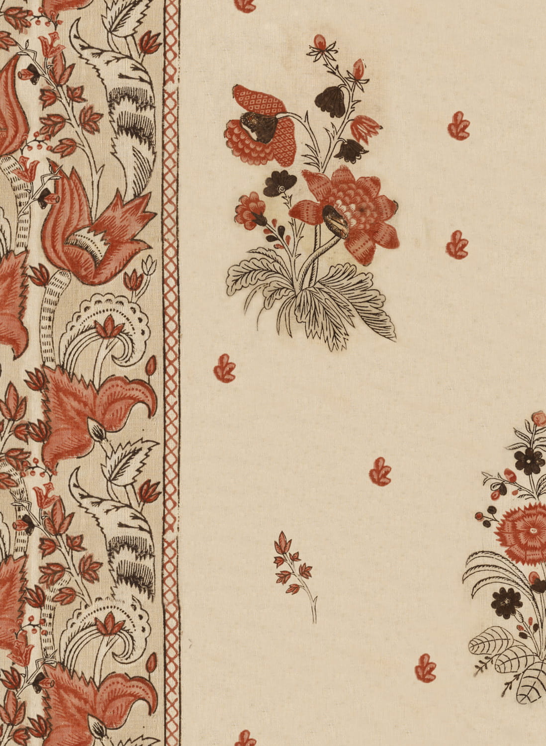 Tapete Korond Floral - Leather/  Brown/ Taupe