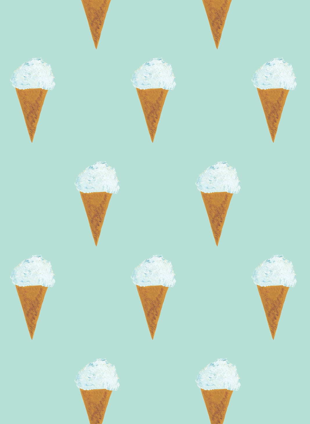 Tapete Ice Cream - Mint