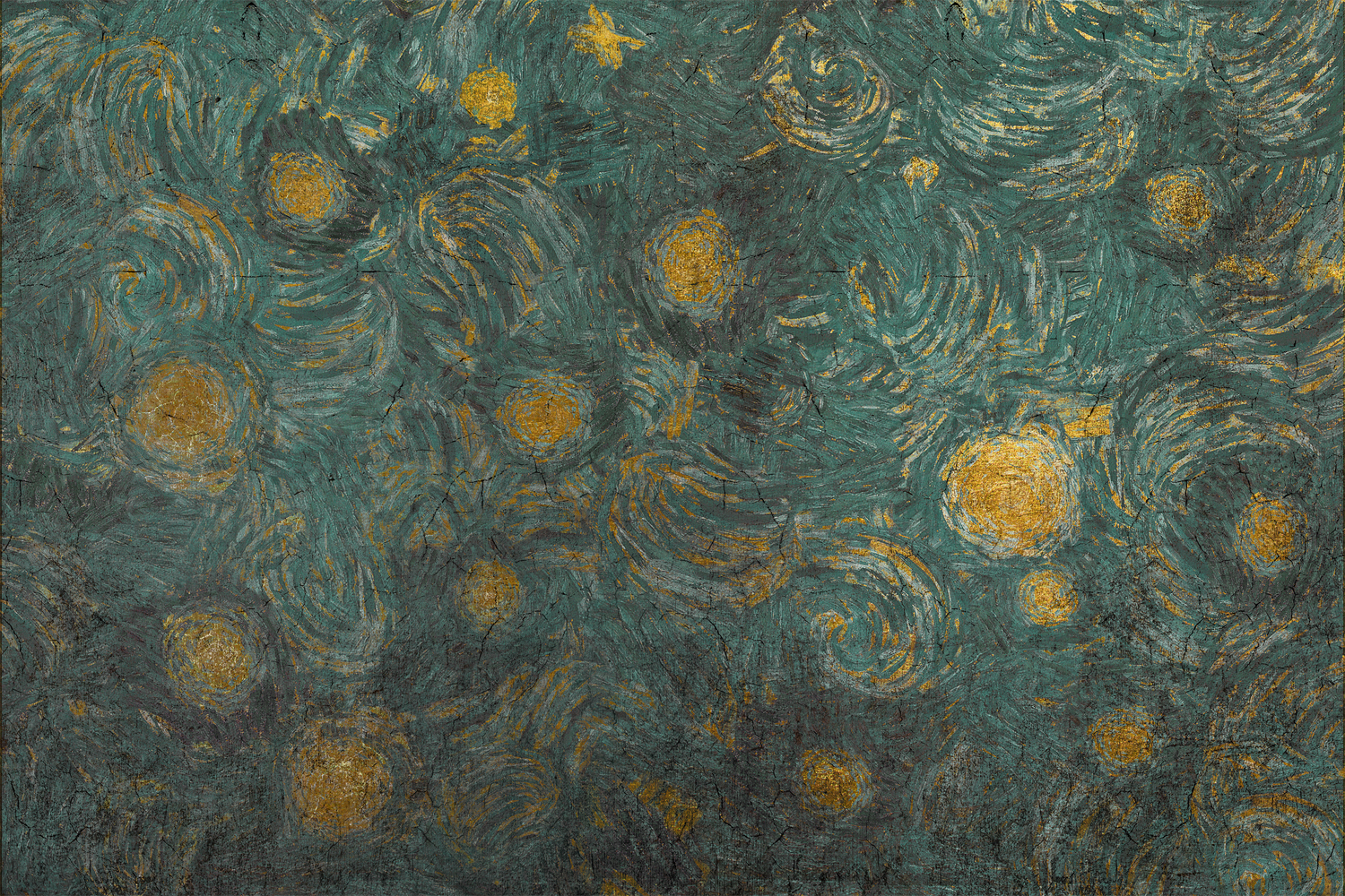 Wandbild Vincent - Emerald