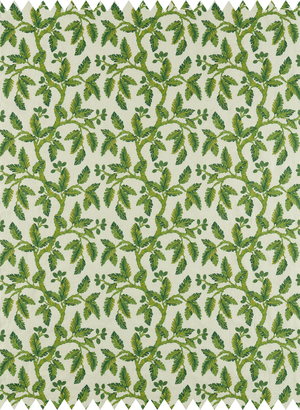 Stoff Oaknut Stripe - Botanical Green