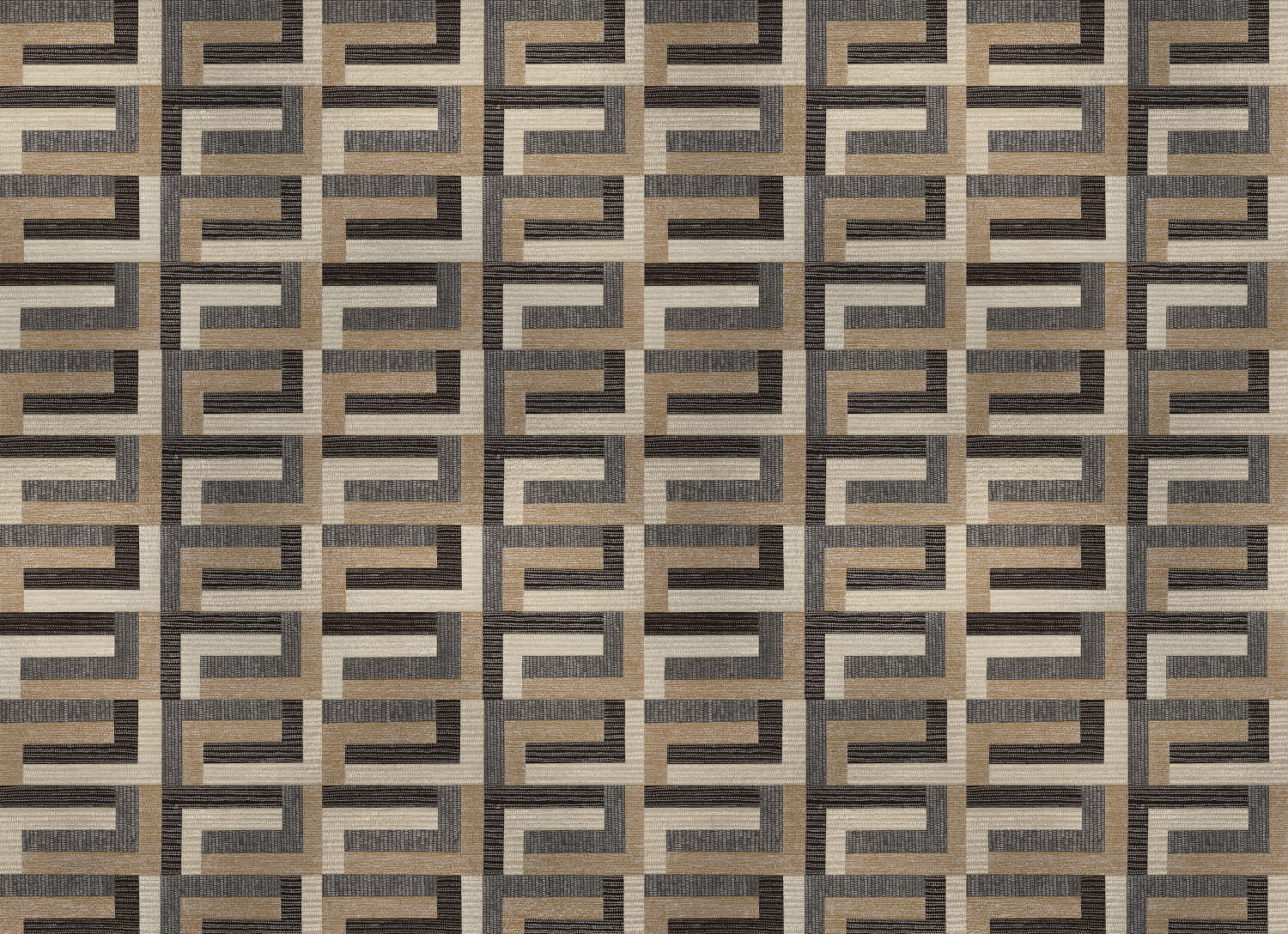 Wandbild Mashrabiya - Silver