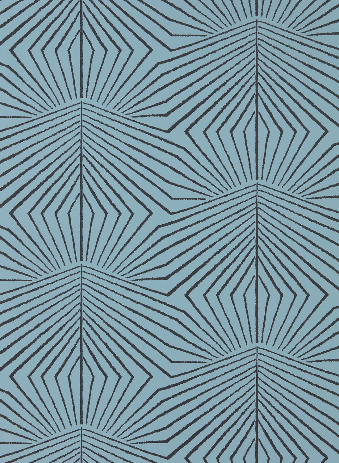Tapete Dawning - Copenhagen Blue/ Ritual