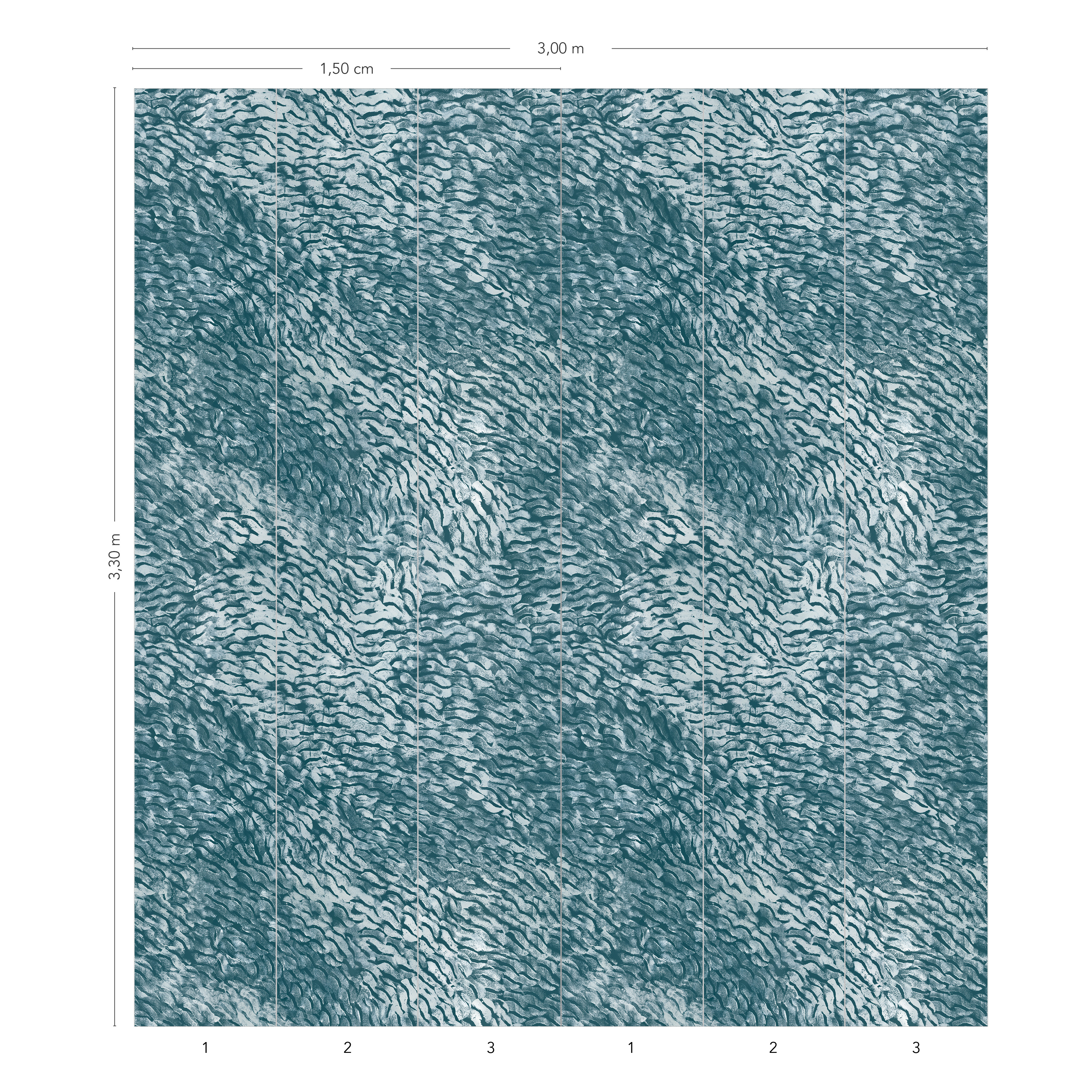Wandbild Cascade - Paon
