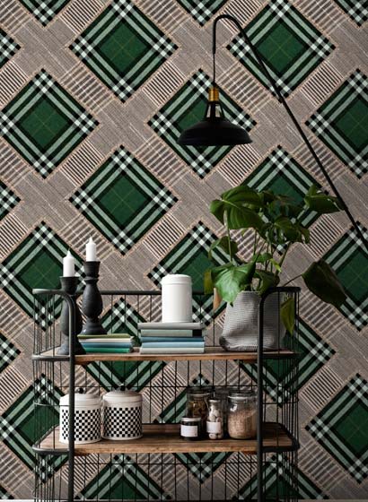 Tapete Checkered Patchwork