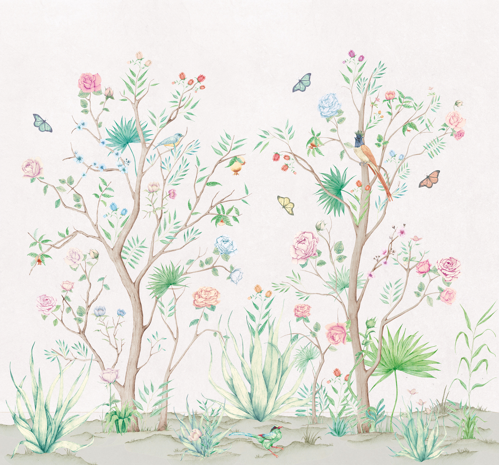 Wandbild Peonies - Pure