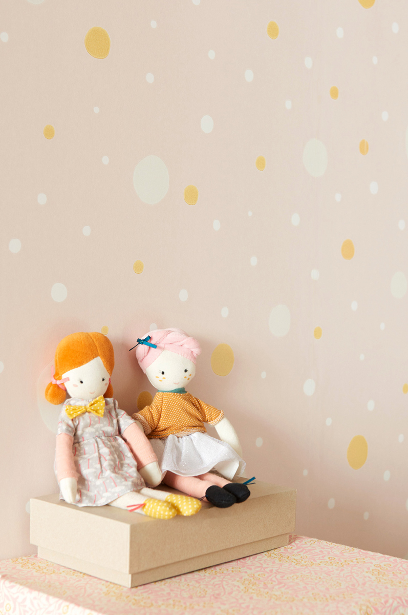 Tapete Confetti - Soft Pink