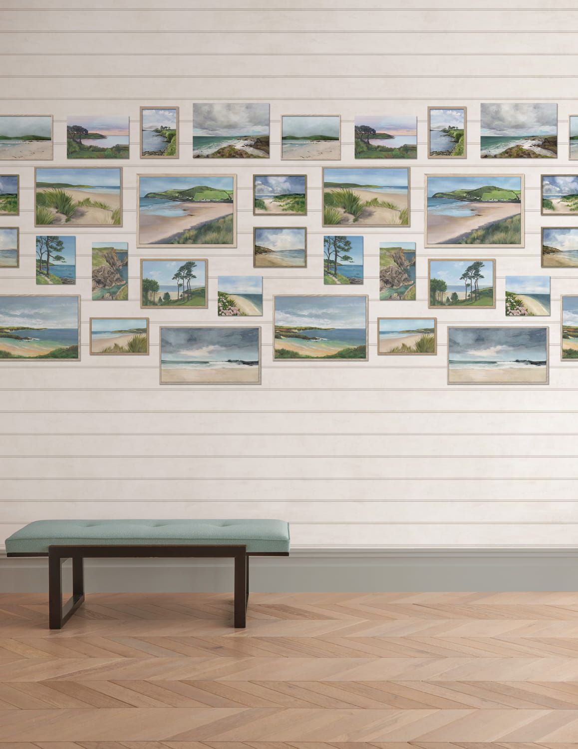 Wandbild Seascape - Ivory