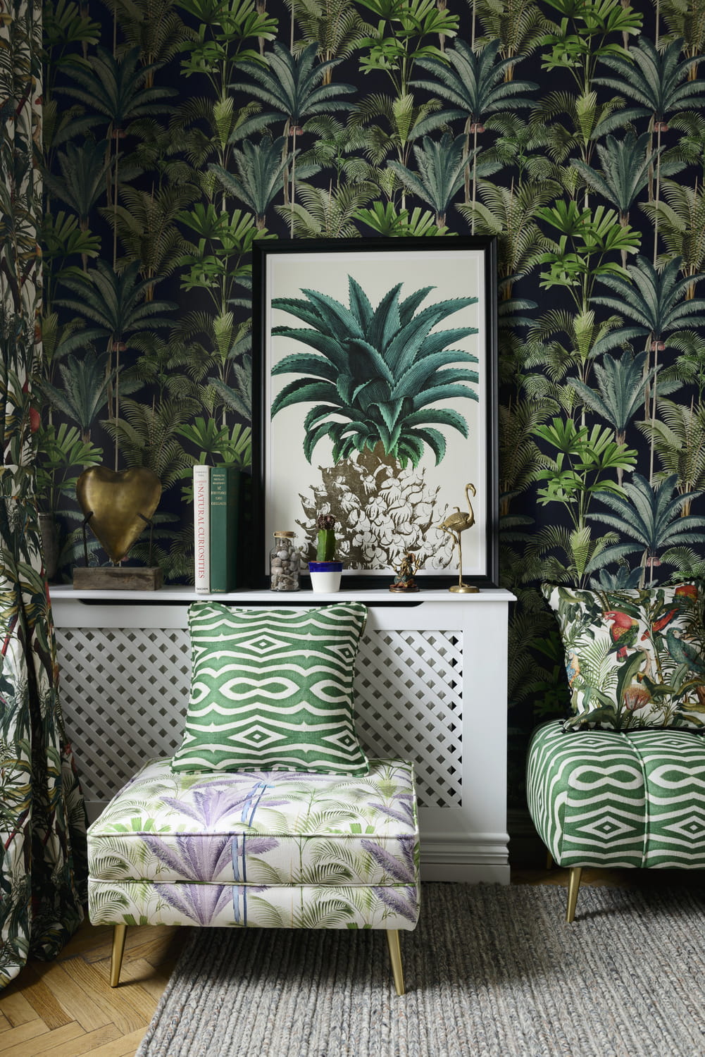 Fabric Palmeras - Linen - FB00006