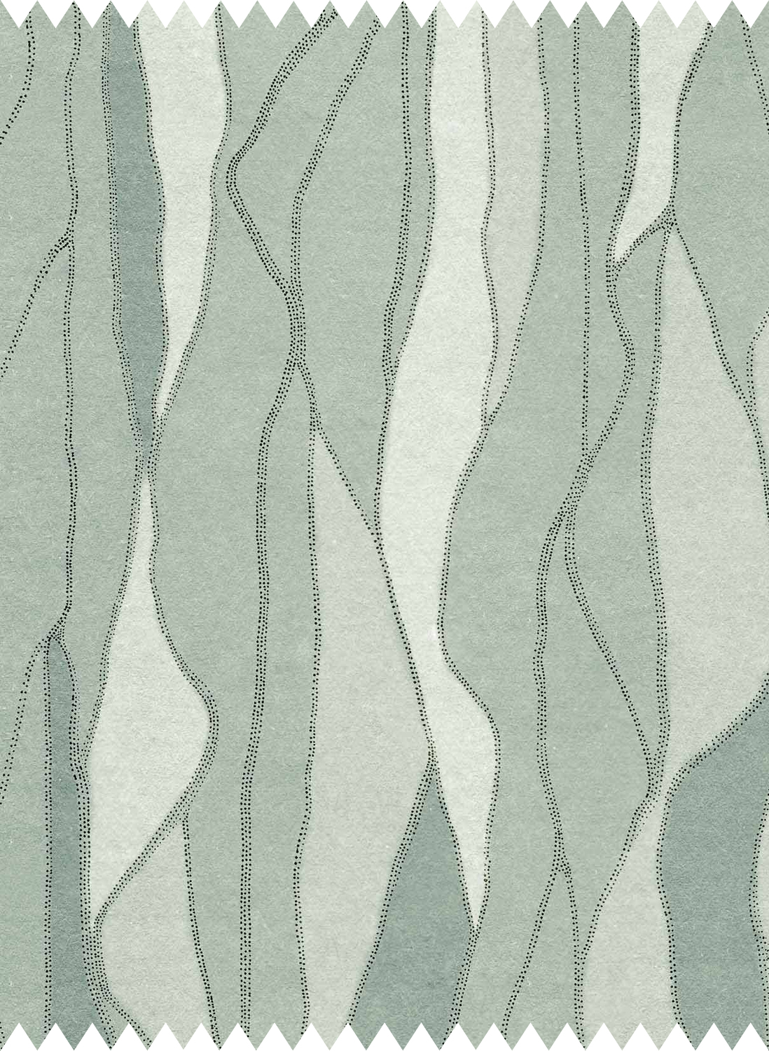 Stoff Collage - Lagoon