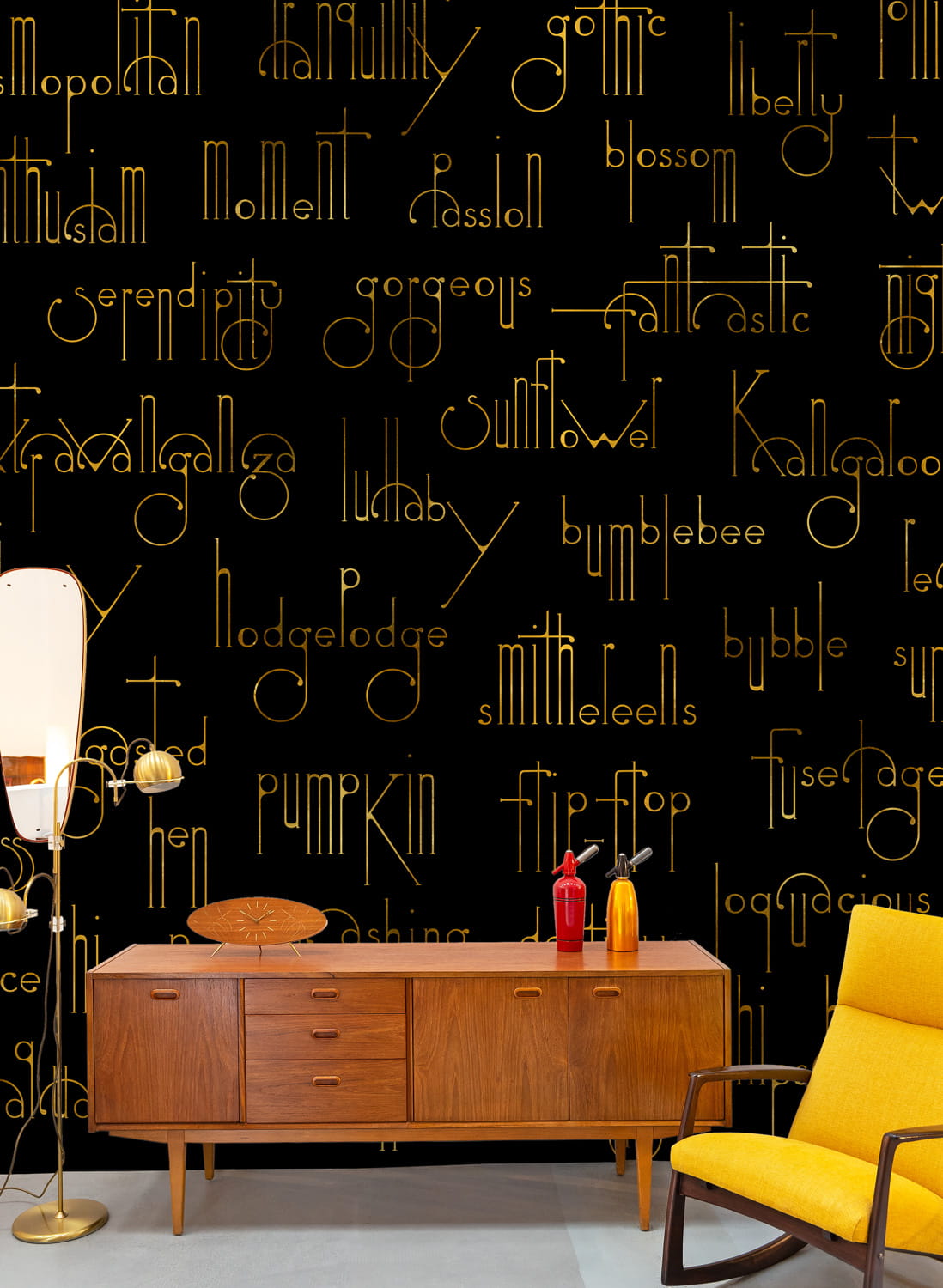 Wandbild Beautiful Words