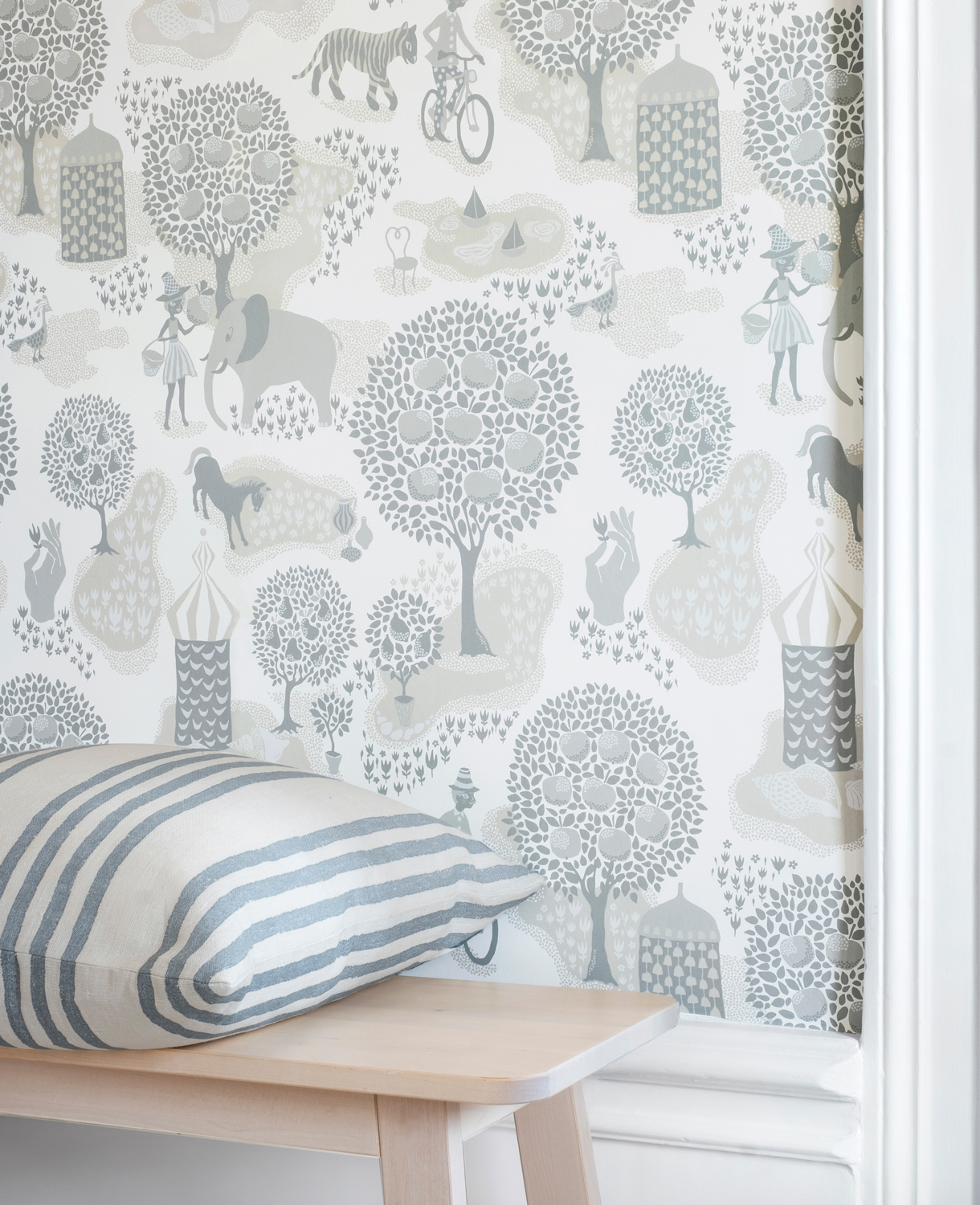 Tapete Jardin de la Vie - Dusty Blue