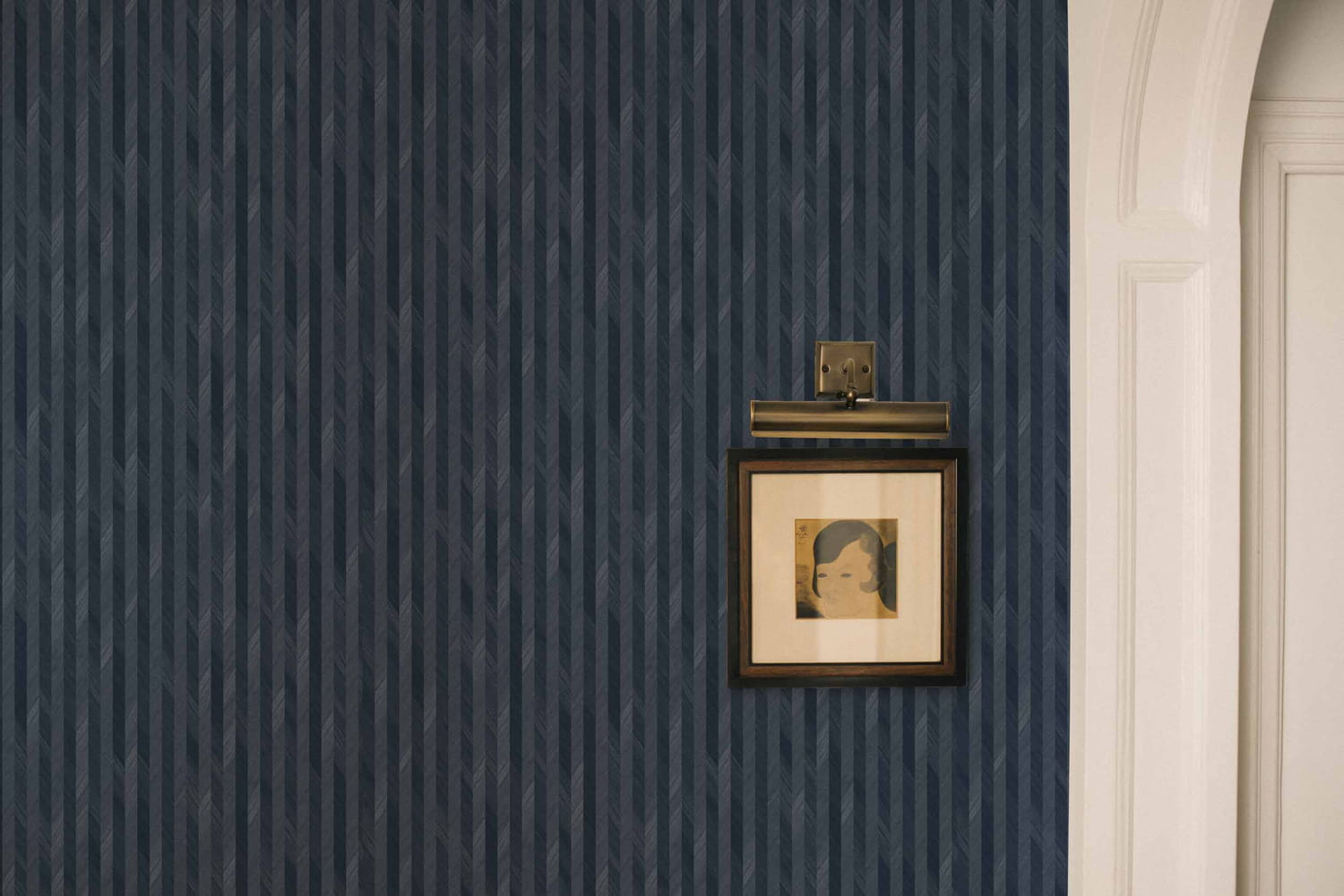 Tapete Wheat Spike - Indigo