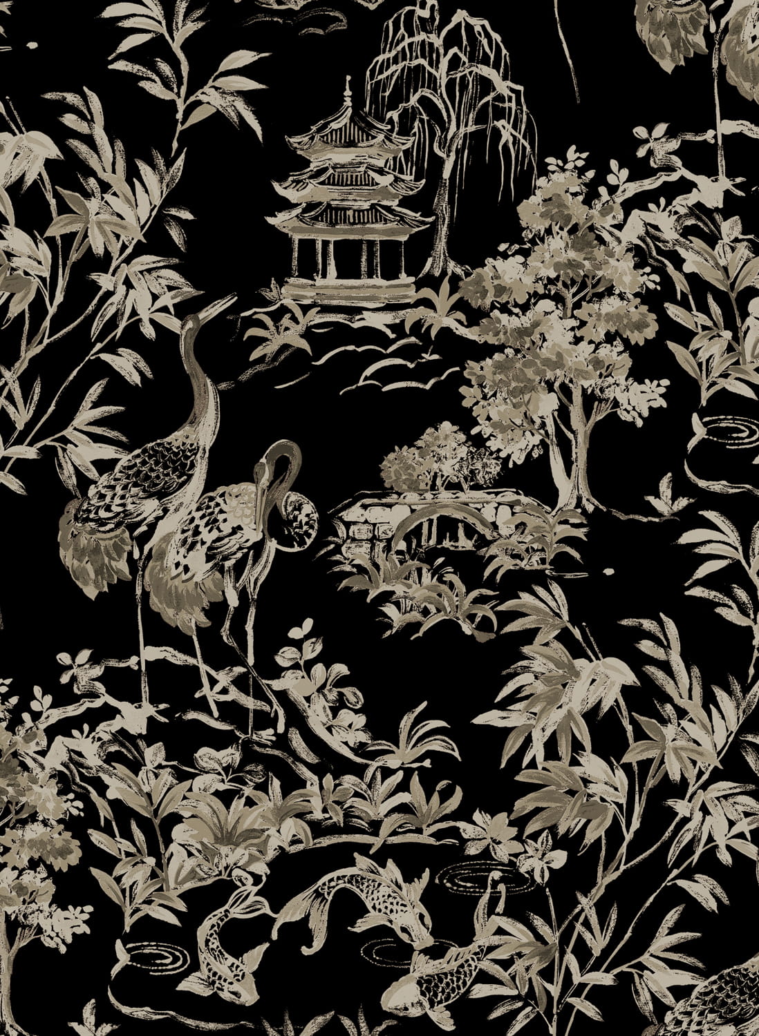 Tapete Ming Pagoda - Onyx