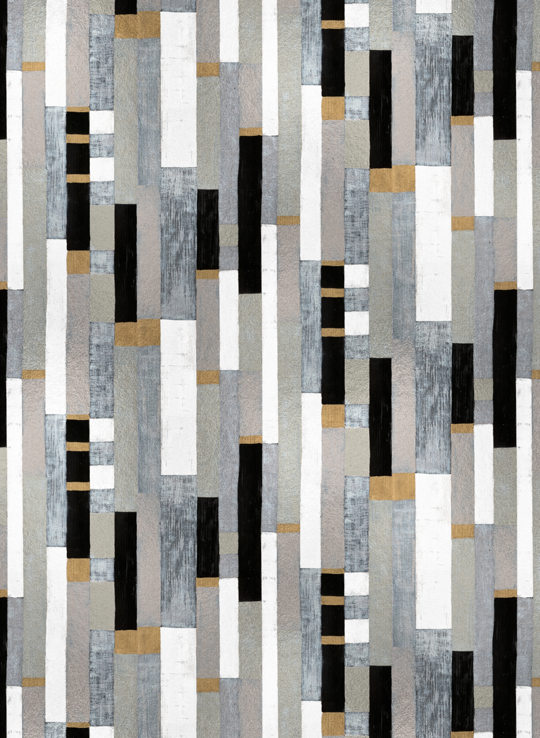Wandbild Klimt - Silver