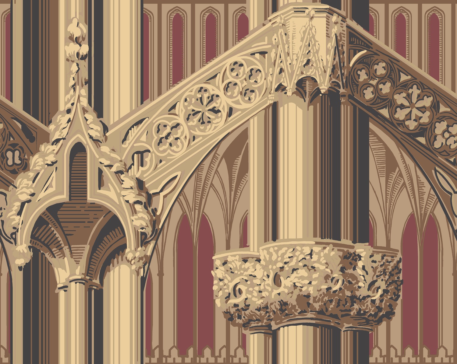 Wallpaper Gothic - 6904