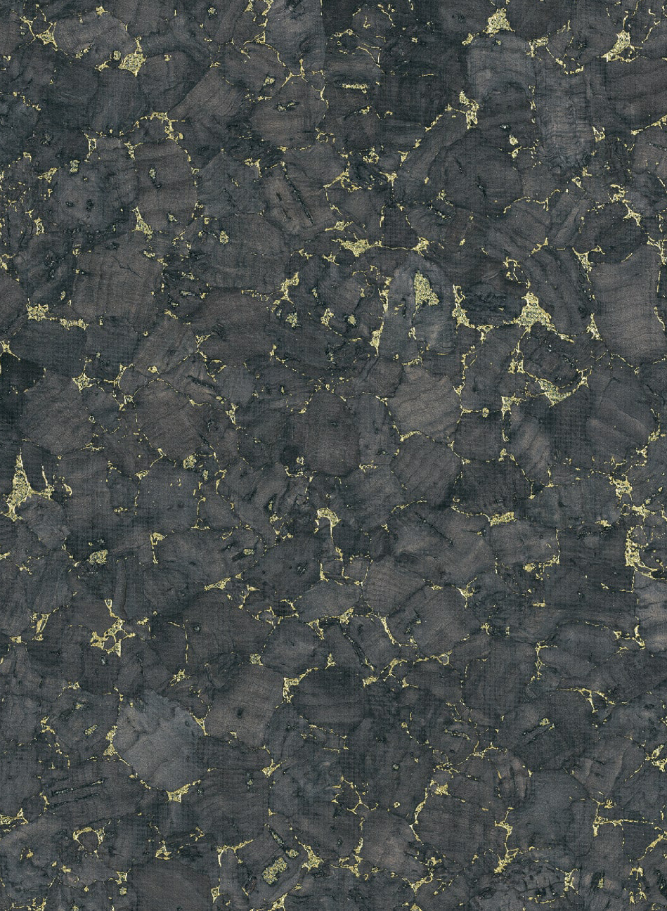 Tapete Liège Pépite - Or Pétrole