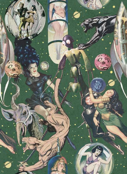 Tapete Sci-Fi Comics - WP20062