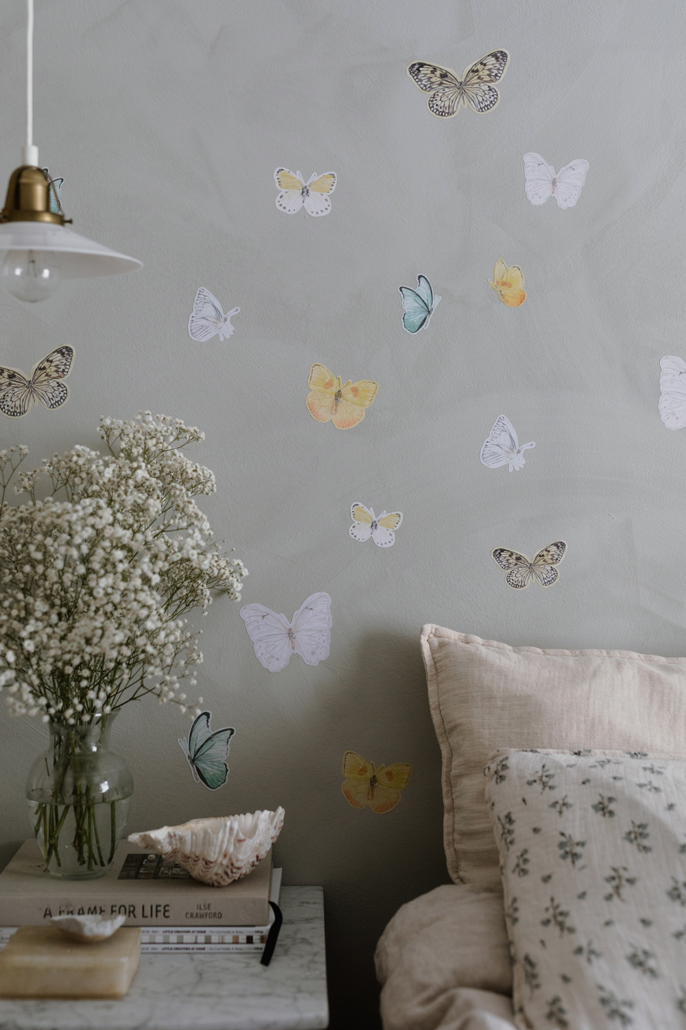 Wandsticker Butterfly - Bright