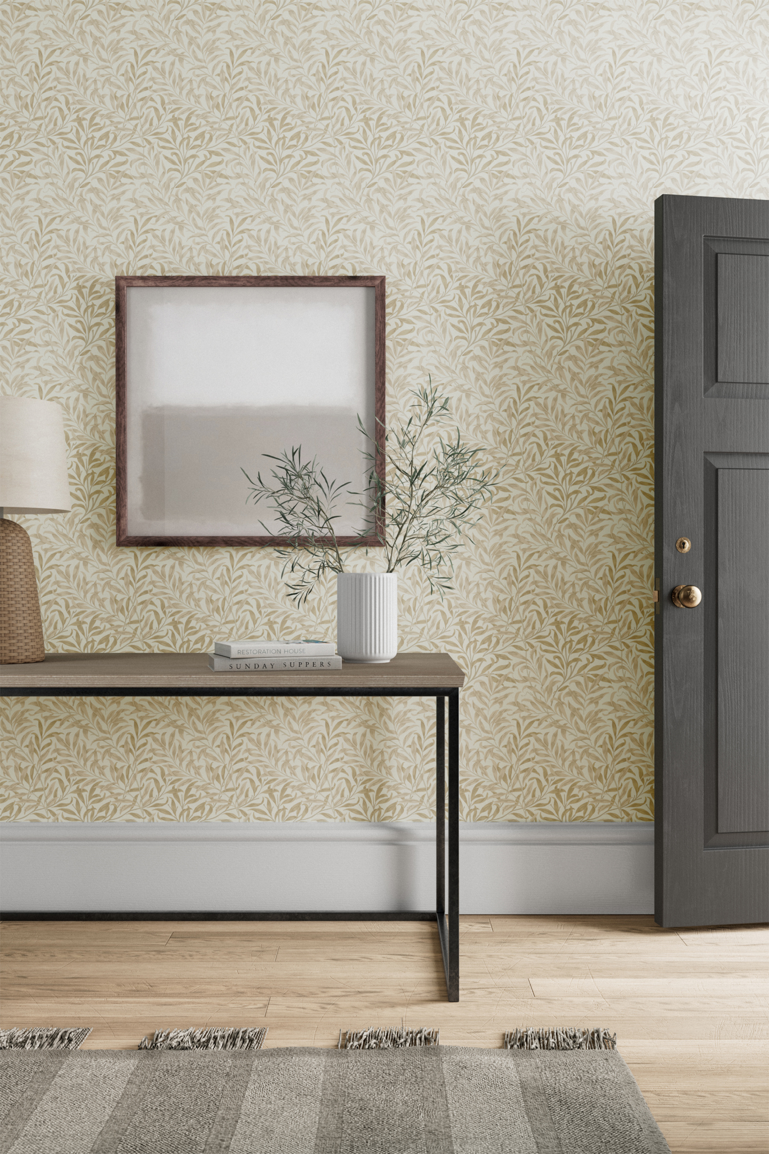 Tapete Simply Willow Boughs - Linen