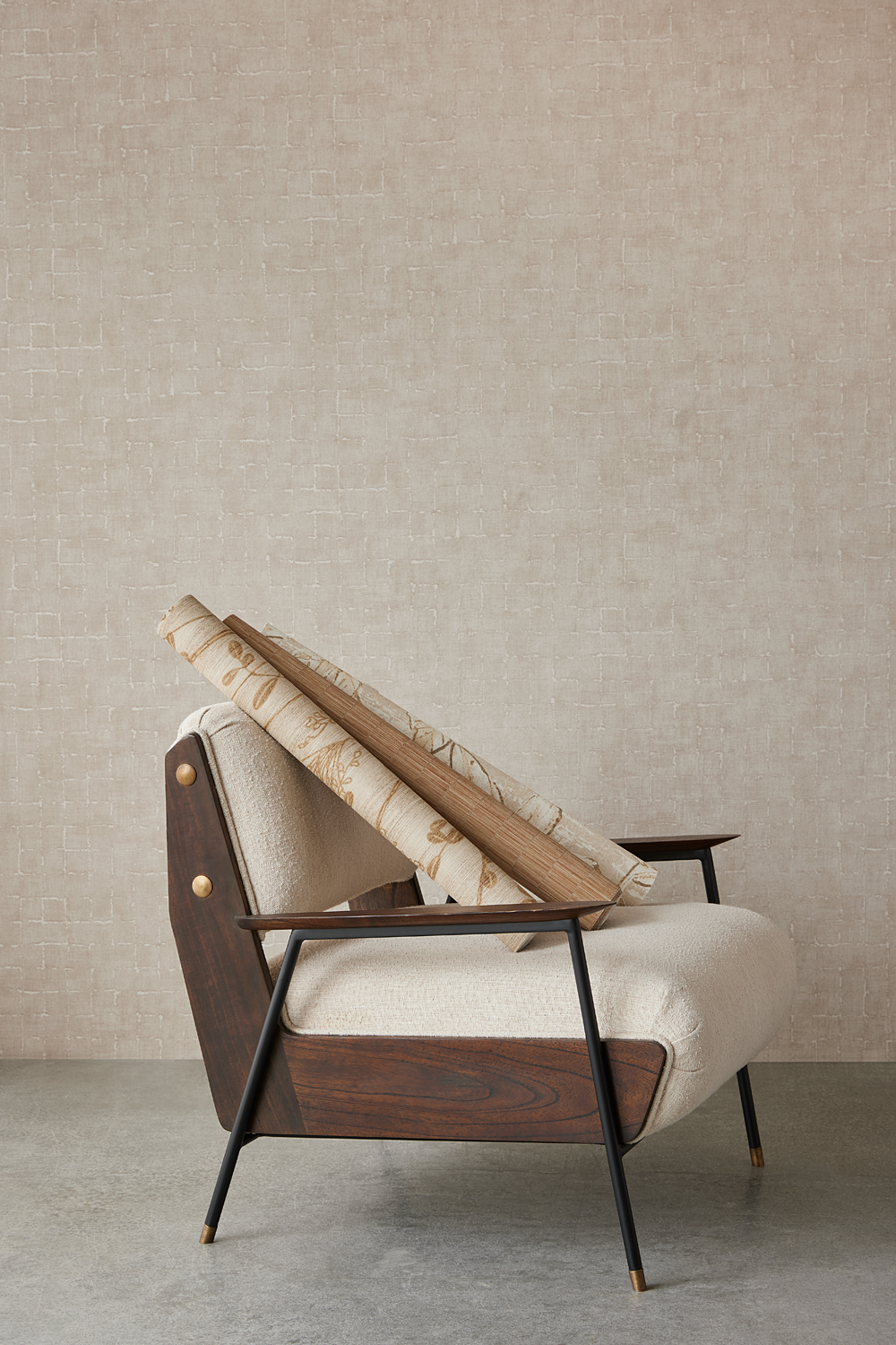 Tapete Rustic Blocks - 333451