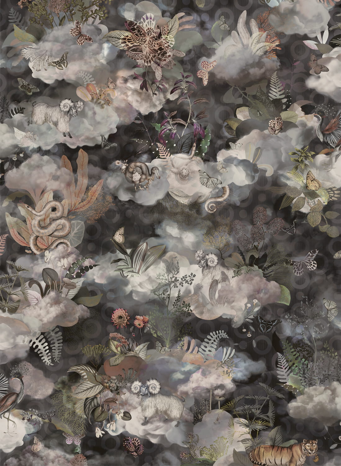 Tapete Memento Moooi Medley - Dusk
