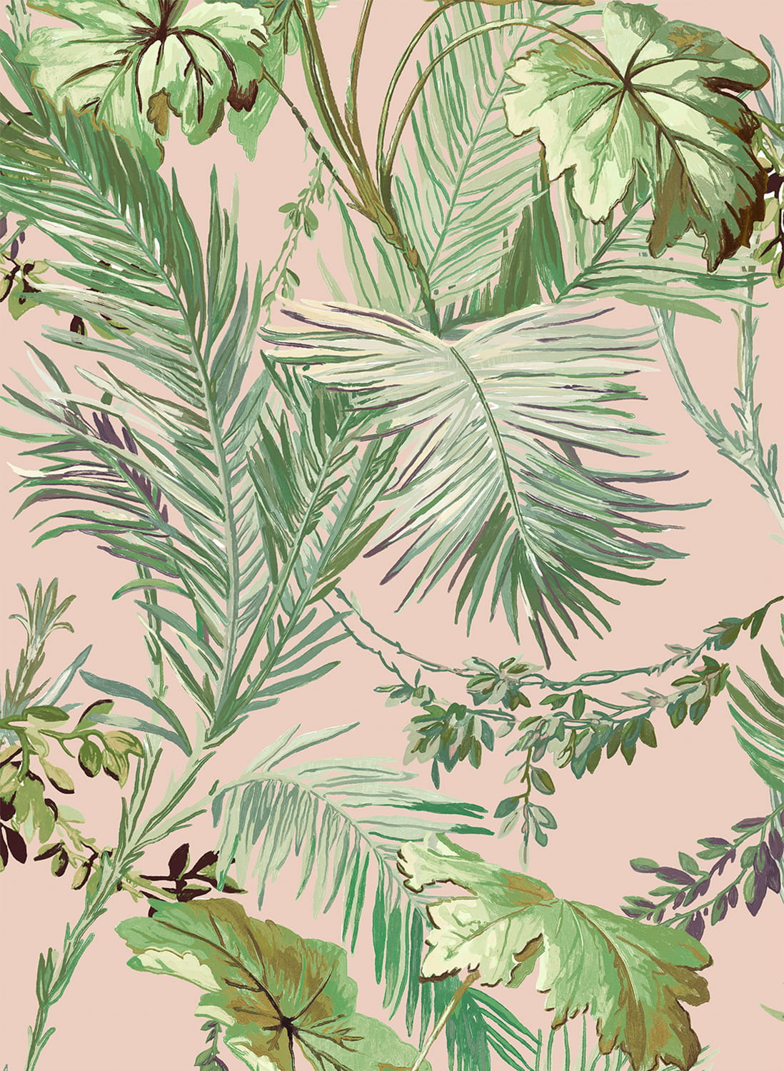 Tapete Vegetable - Pink