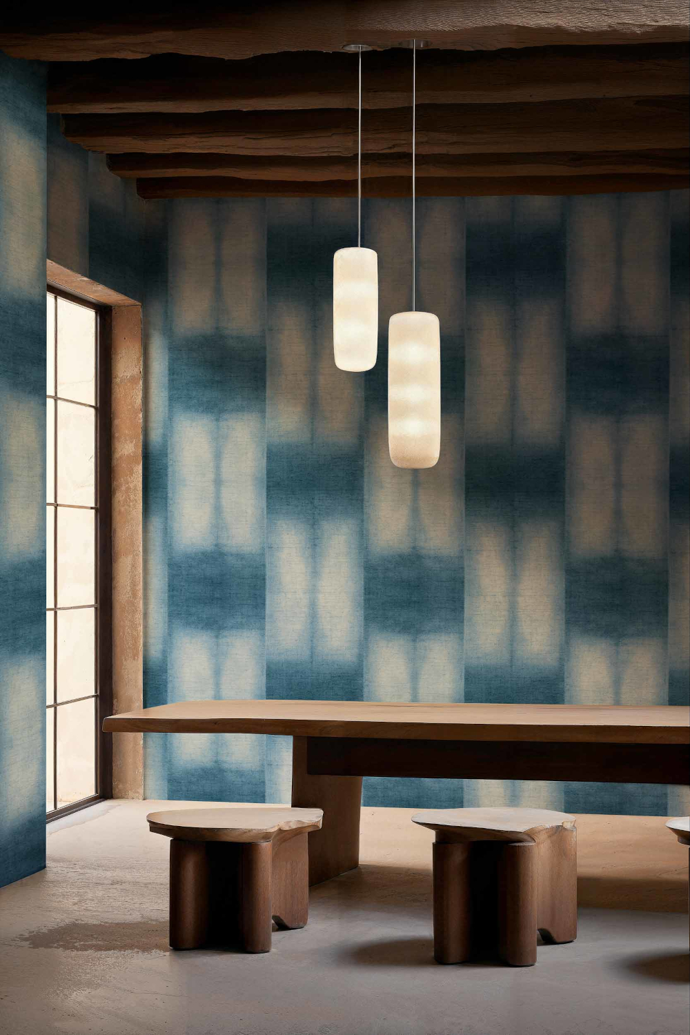 Tapete Mokume - Indigo