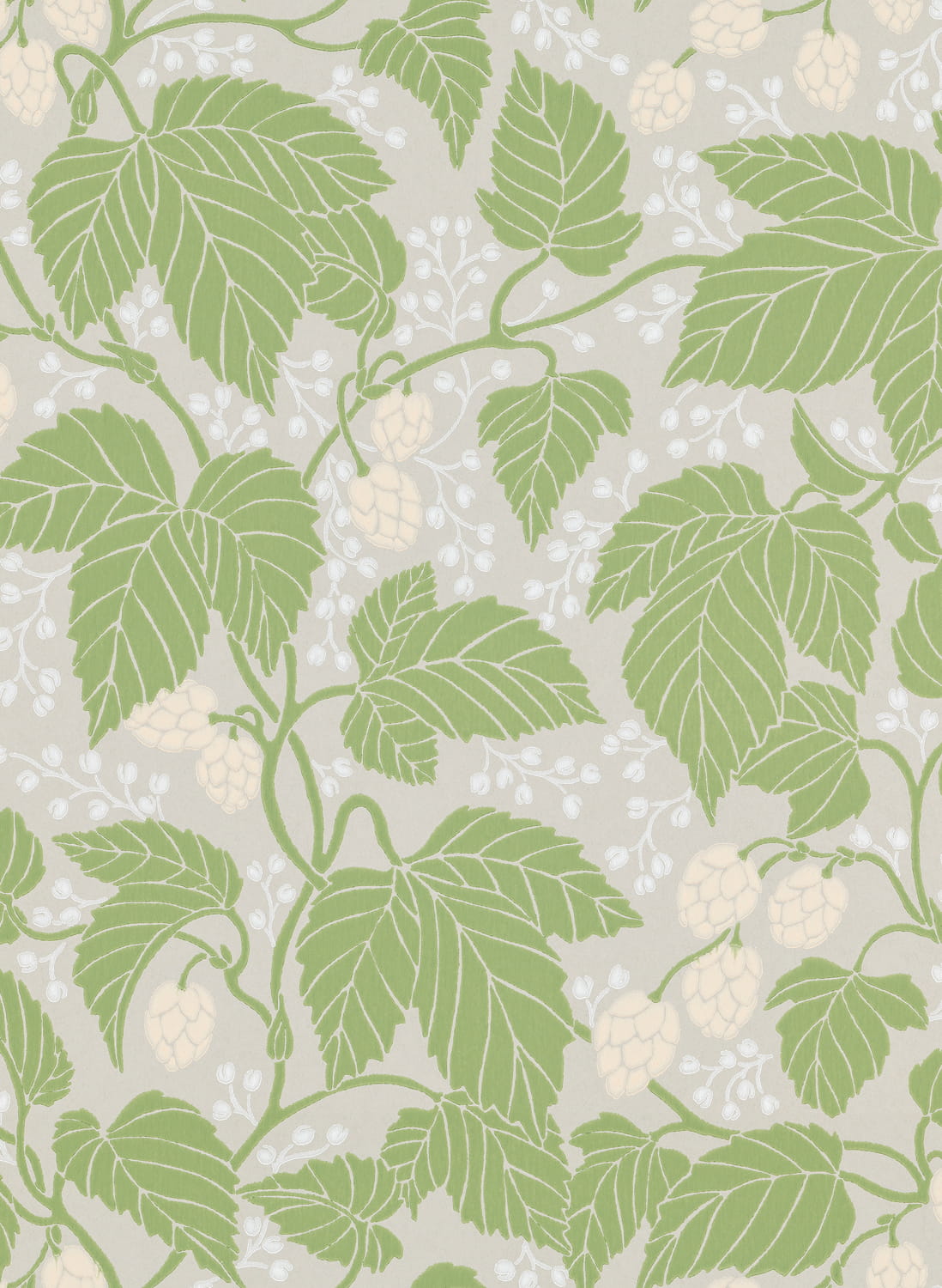 Tapete Hops and Glory - Leaf Green