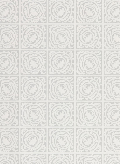 Tapete Pure Scroll - Lightish Grey