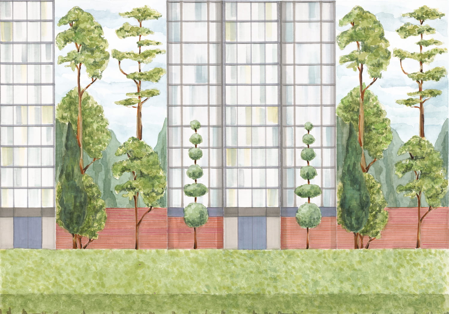 Wandbild Urban Garden - 8000076N