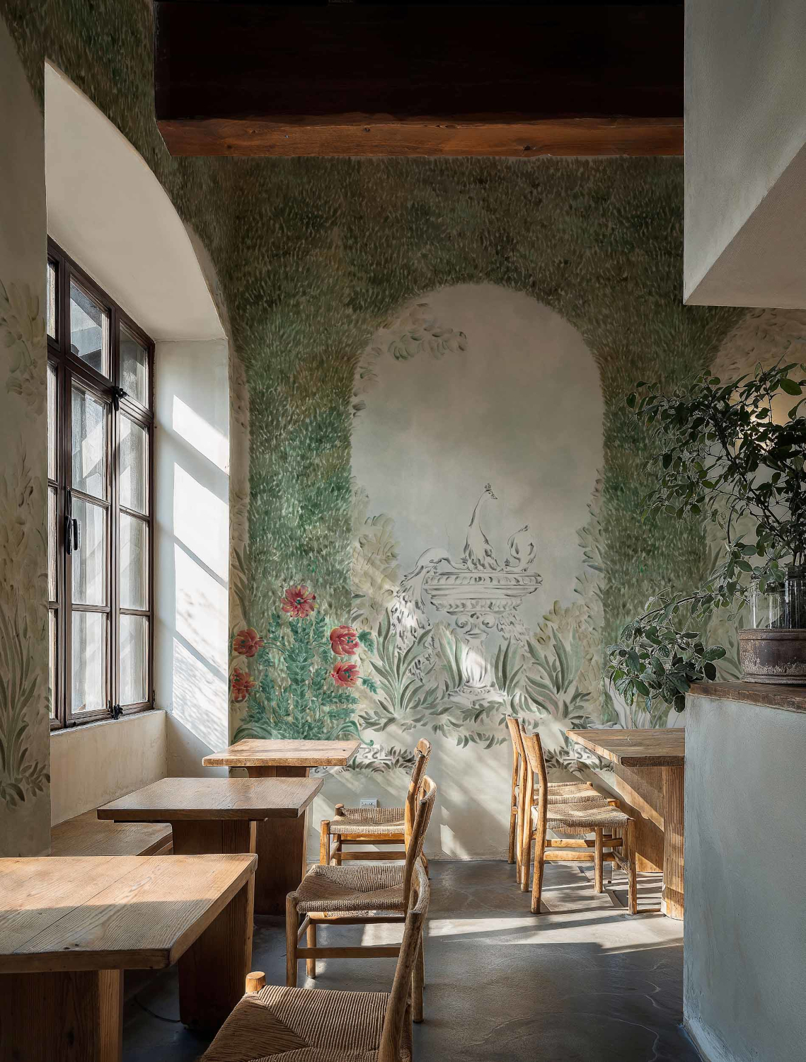 Wandbild Alcazar - Celadon