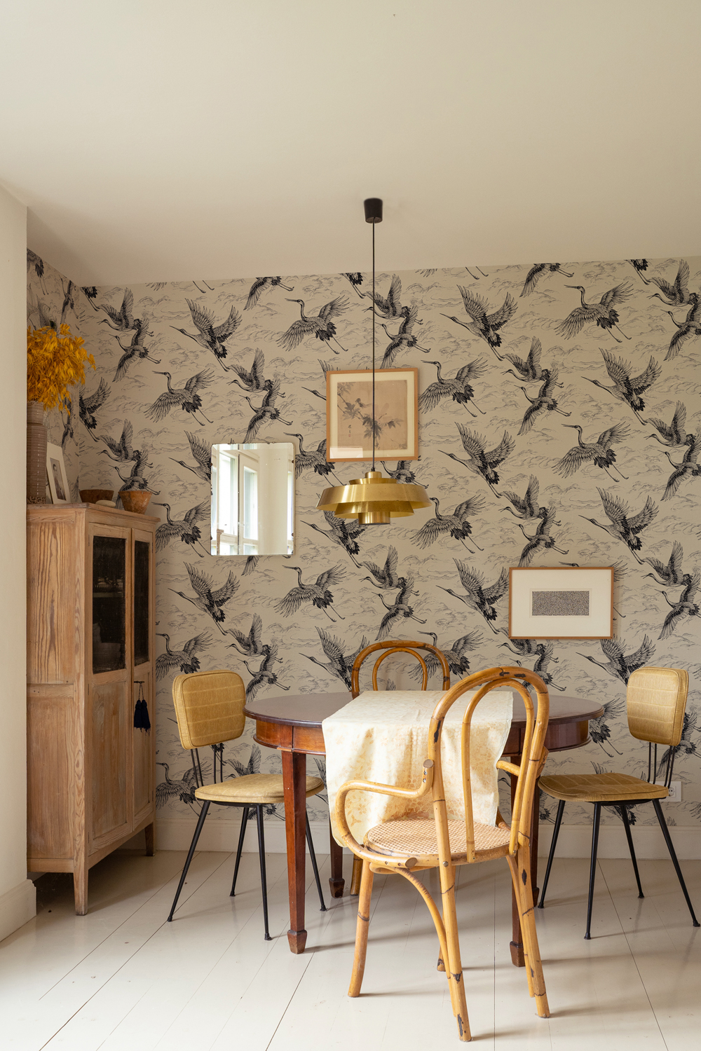 Tapete Imperial Ibis - Nacre