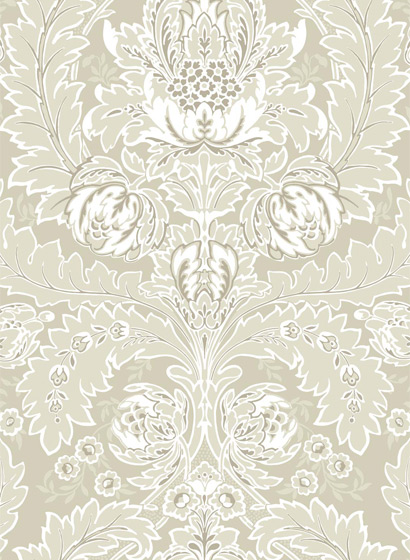 Tapete Coleridge - Linen/ White
