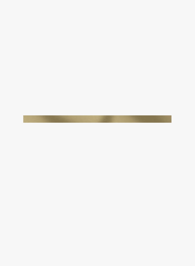 Armani Casa Bordüre Profile - Champagne - 1 cm