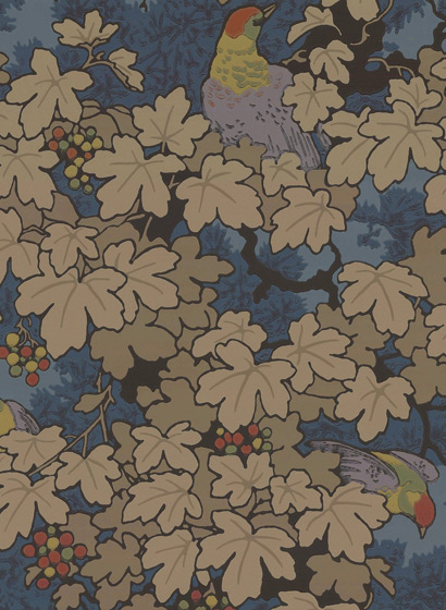 Tapete Vine - Bleu
