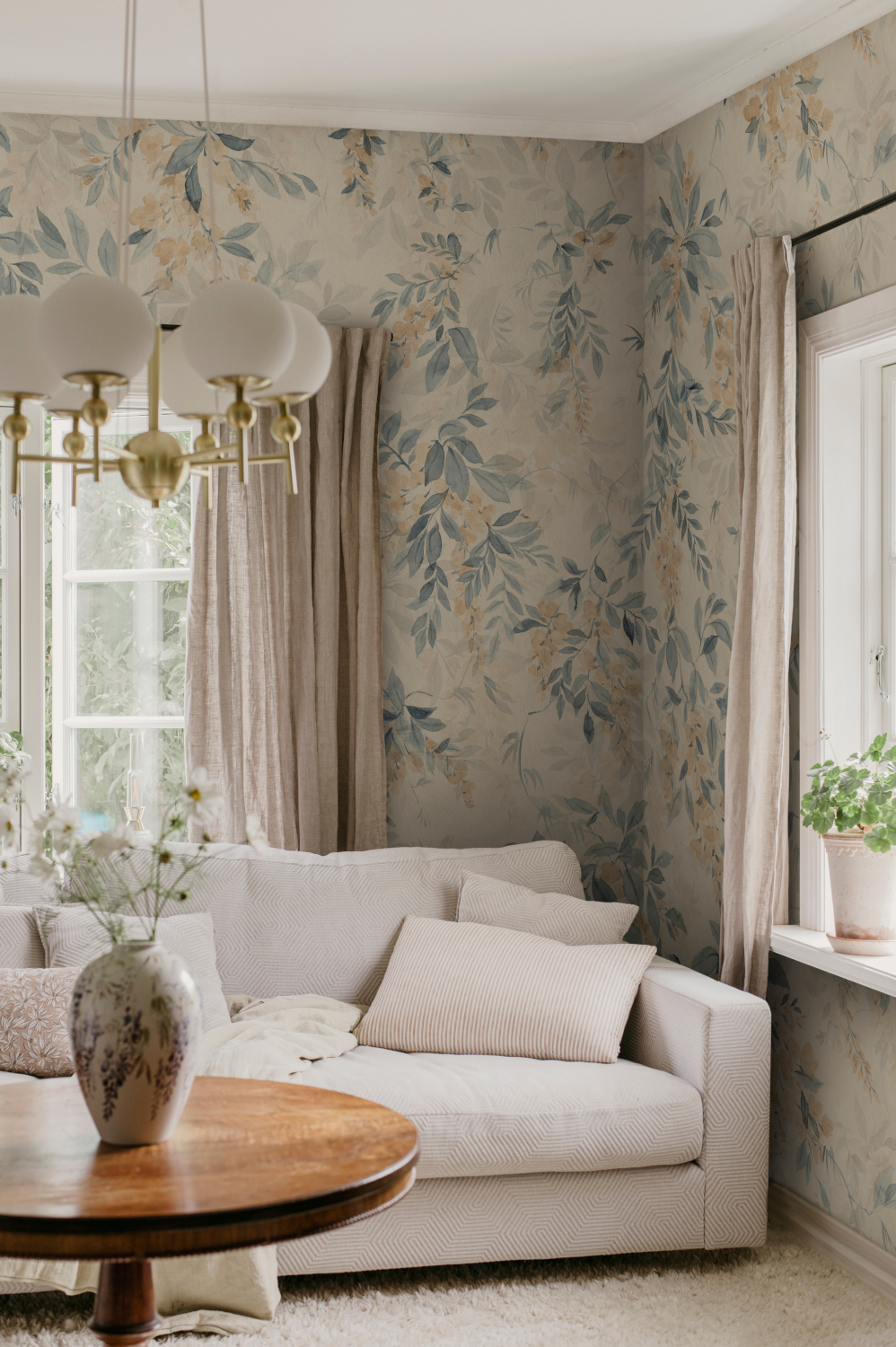 Wandbild Lovisa - Blue