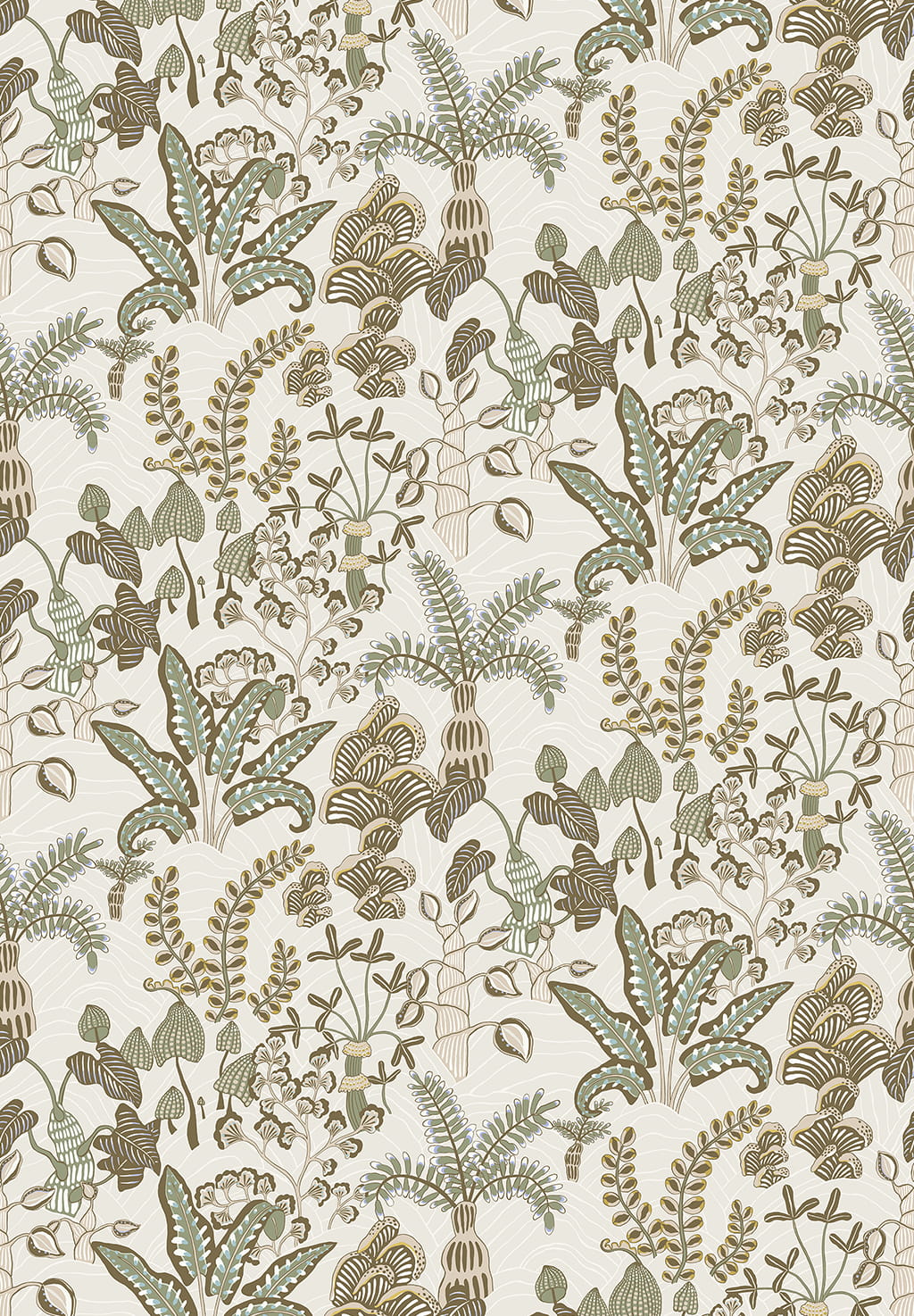 Tapete Woodland Floor - Soft Olive