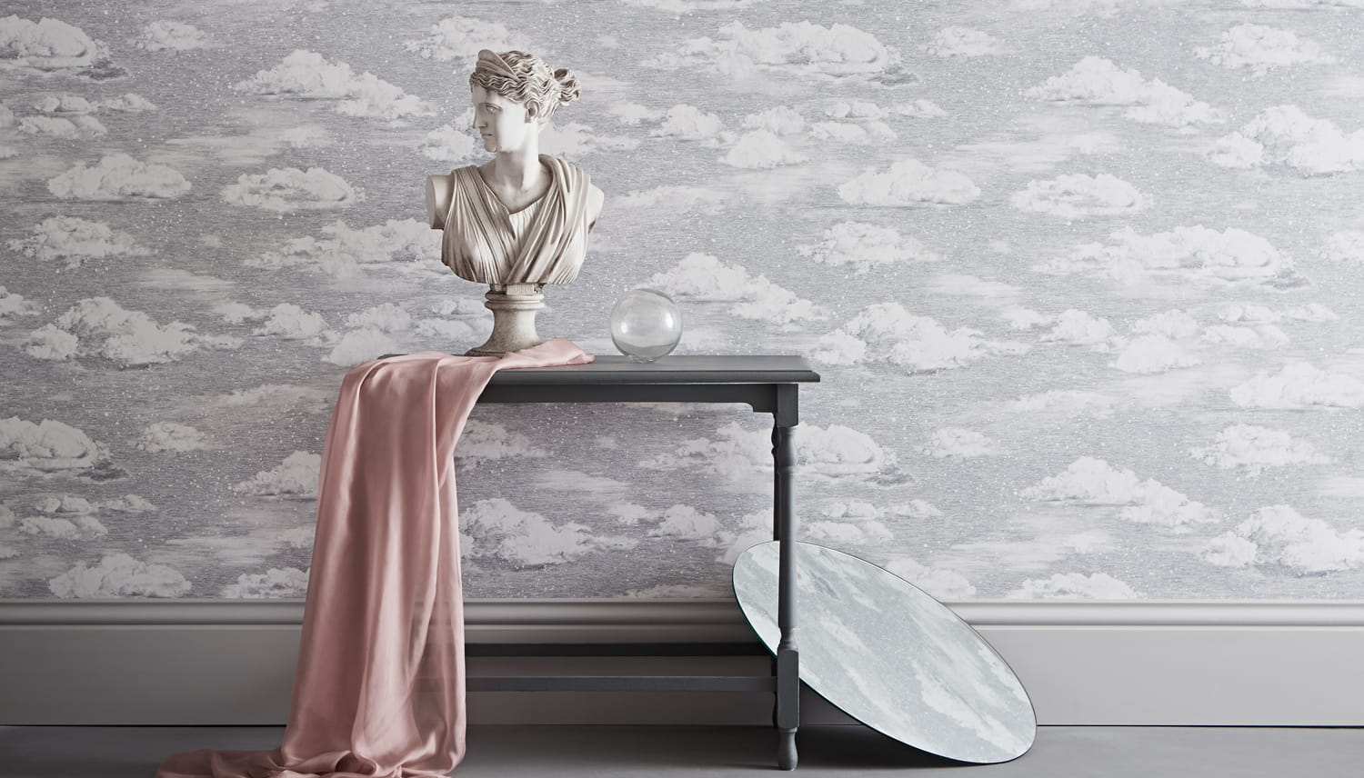 Tapete Clouds - Grey