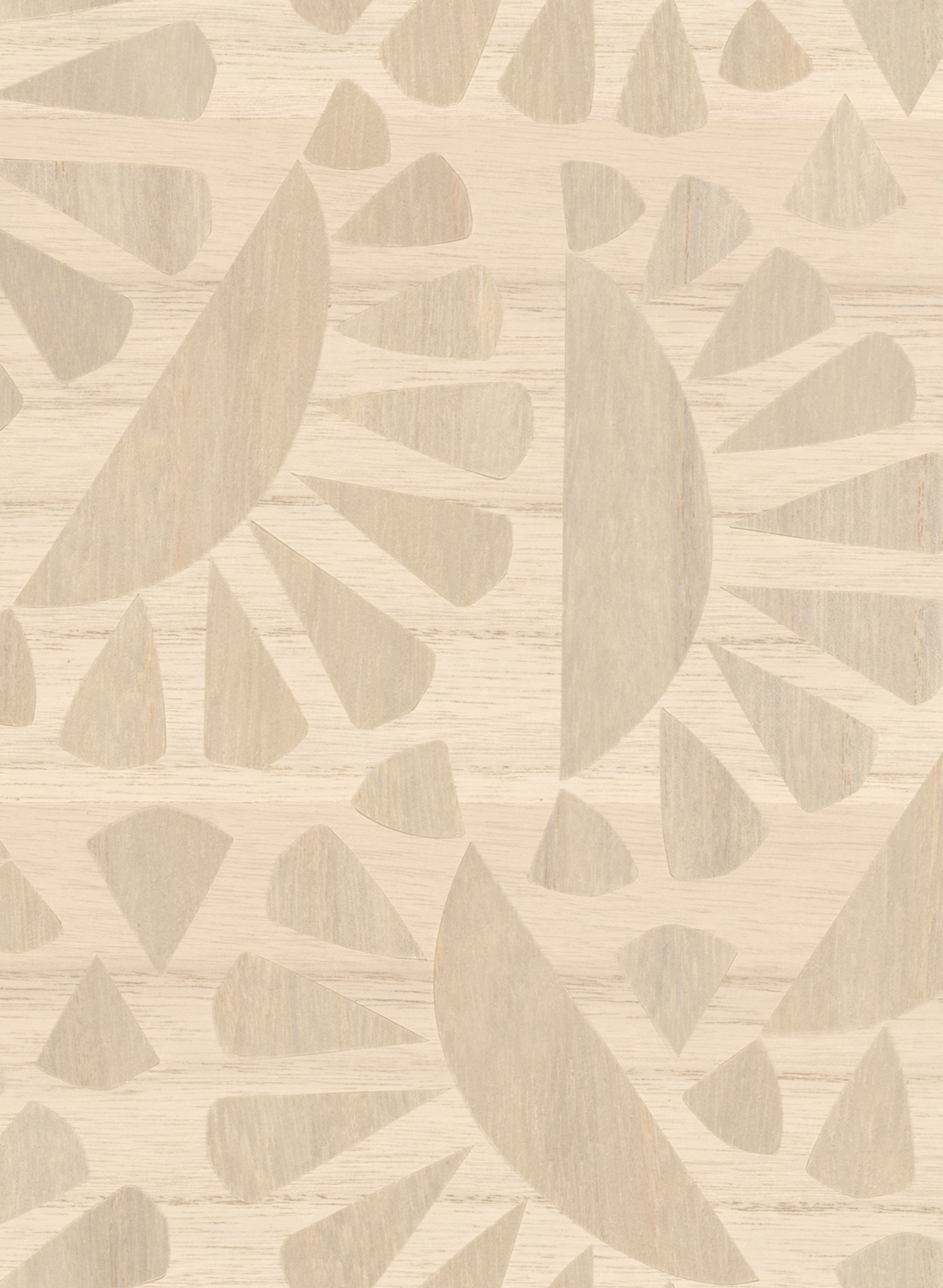 Tapete Woodblock Beetle Flora - Birch